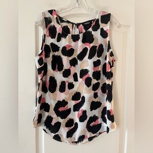DKNY Women's Stylish Sleeveless Polyester Blouse Size Medium
